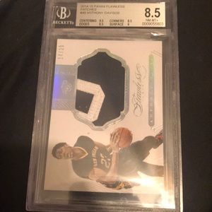 PELICANS ANTHONY DAVIS GRADED 8.5 / 2 COLOR PATCH